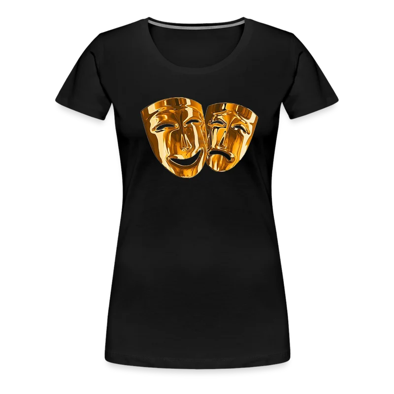 Damen Sommer Top 3D Maske T-Shirt Rundhals Streetwear lockeres Damentop