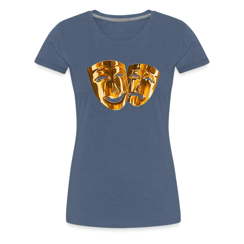 Damen Sommer Top 3D Maske T-Shirt Rundhals Streetwear lockeres Damentop