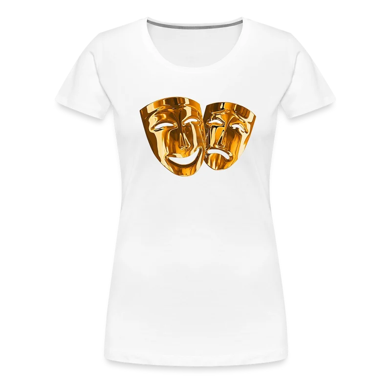 Damen Sommer Top 3D Maske T-Shirt Rundhals Streetwear lockeres Damentop