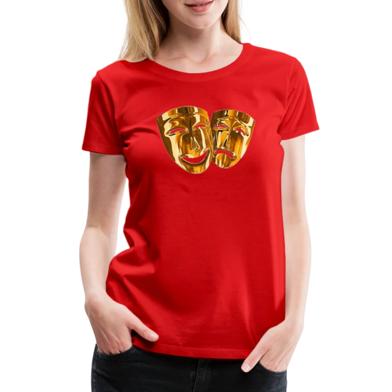 Damen Sommer Top 3D Maske T-Shirt Rundhals Streetwear lockeres Damentop