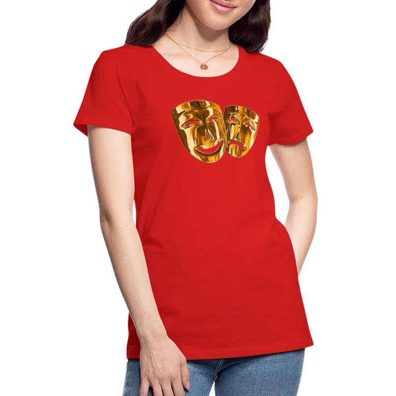 Damen Sommer Top 3D Maske T-Shirt Rundhals Streetwear lockeres Damentop