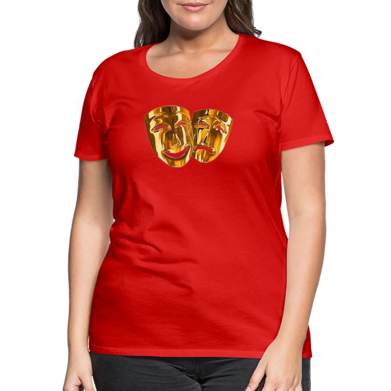 Damen Sommer Top 3D Maske T-Shirt Rundhals Streetwear lockeres Damentop