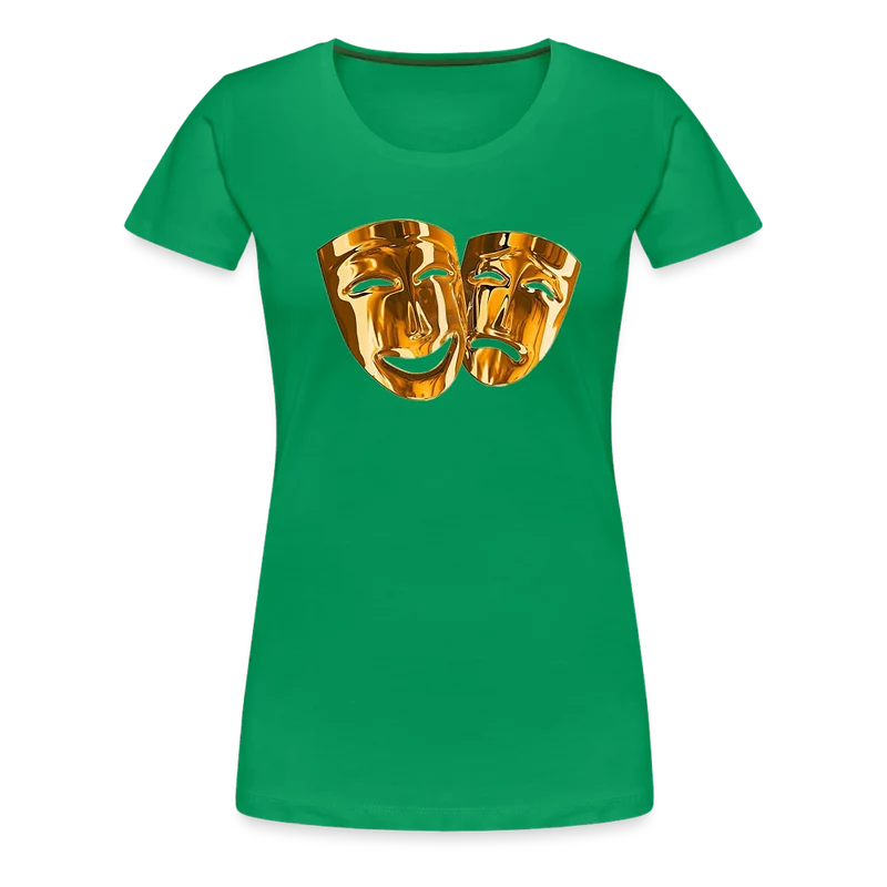 Damen Sommer Top 3D Maske T-Shirt Rundhals Streetwear lockeres Damentop