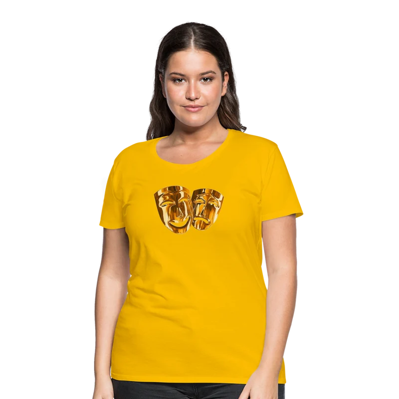 Damen Sommer Top 3D Maske T-Shirt Rundhals Streetwear lockeres Damentop