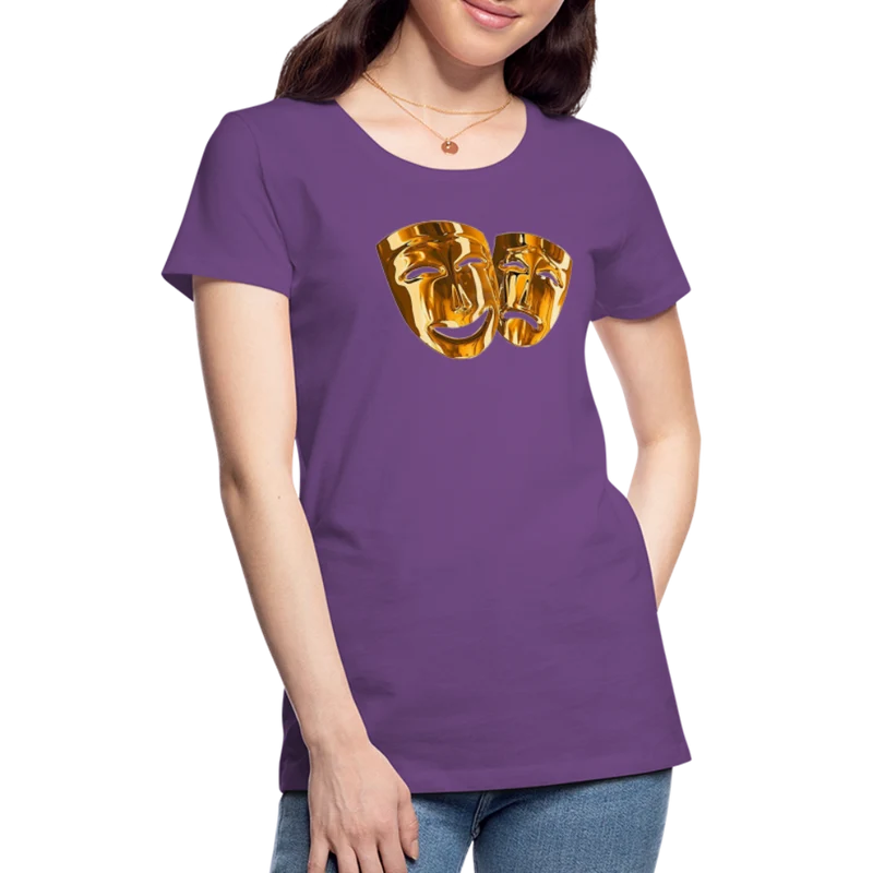 Damen Sommer Top 3D Maske T-Shirt Rundhals Streetwear lockeres Damentop