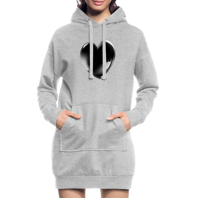 Kapuzenpullover Sweatshirt Pulloverkleid Hoodie Pulli Tunika Damen Sportkleid