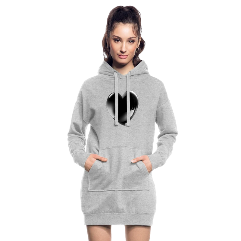 Kapuzenpullover Sweatshirt Pulloverkleid Hoodie Pulli Tunika Damen Sportkleid