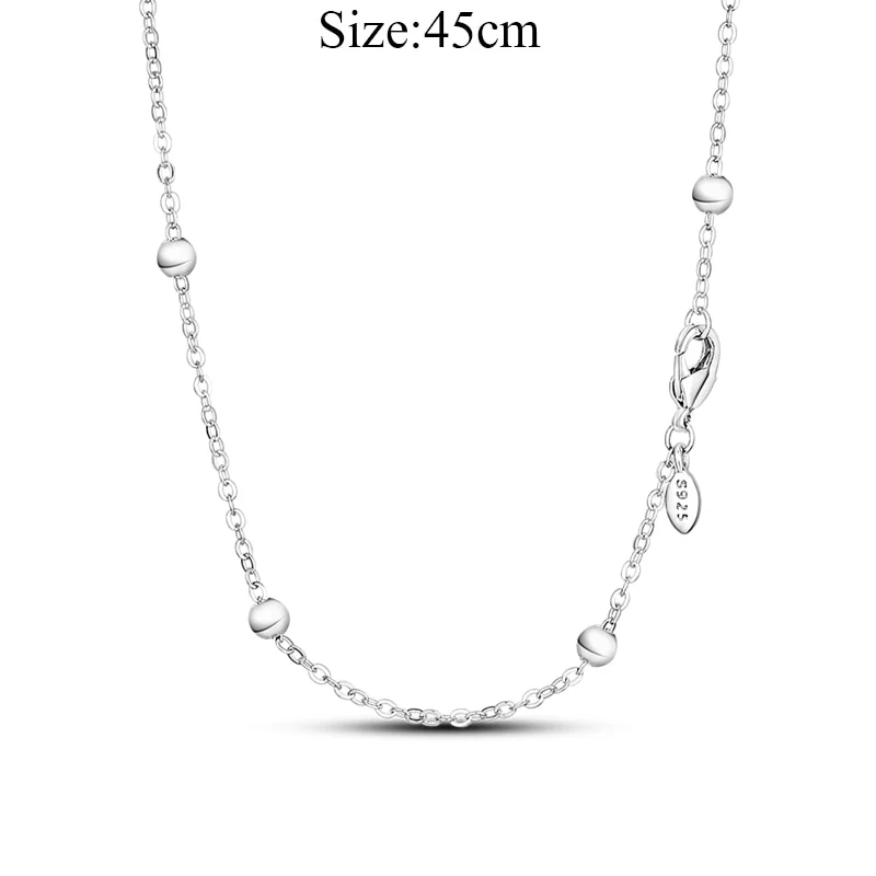 Massiv Sterling Silber 925 Panzerkette Fashion Halskette mit Zirkonia Anhänger Damen