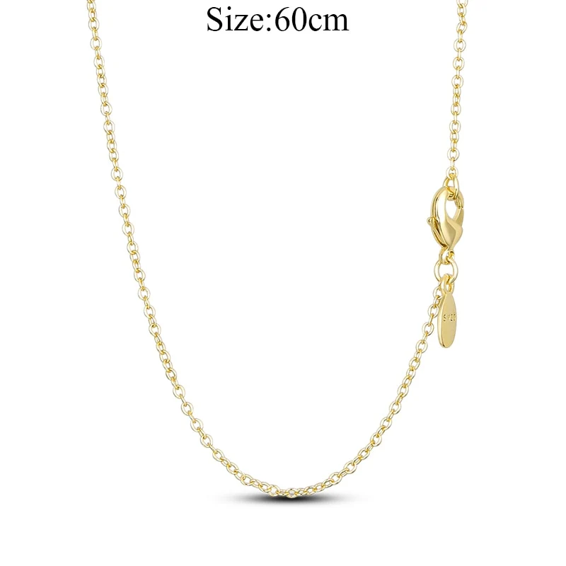 Massiv Sterling Silber 925 Panzerkette Fashion Halskette mit Zirkonia Anhänger Damen