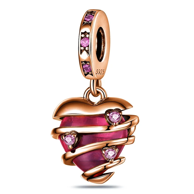 Charms Anhänger 925 Sterling Silber Charm Armband verschiedene Themen Damen Geschenk