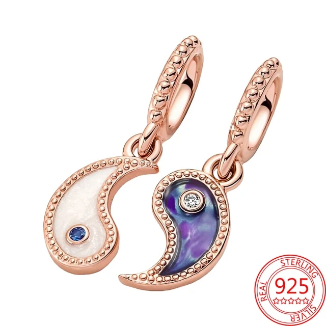 Charms Anhänger 925 Sterling Silber Charm Armband verschiedene Themen Damen Geschenk