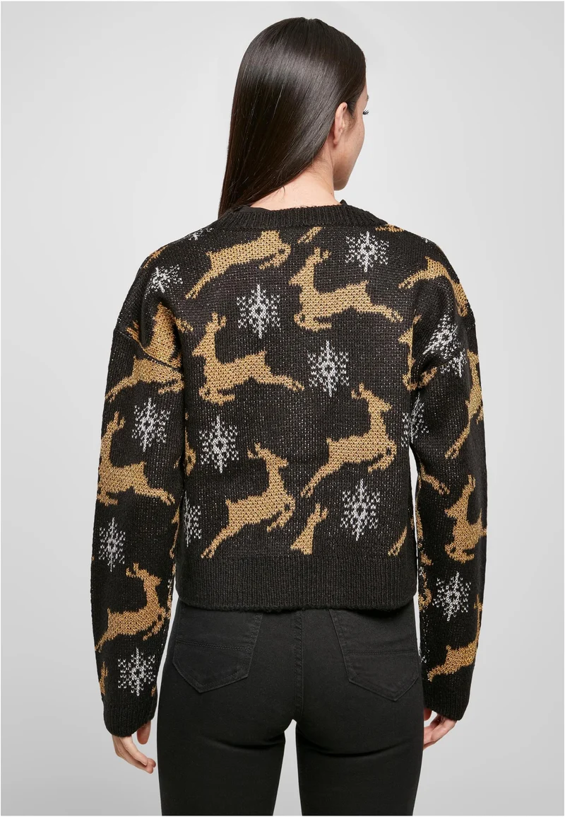 UC Short Oversized Christmas Cardigan