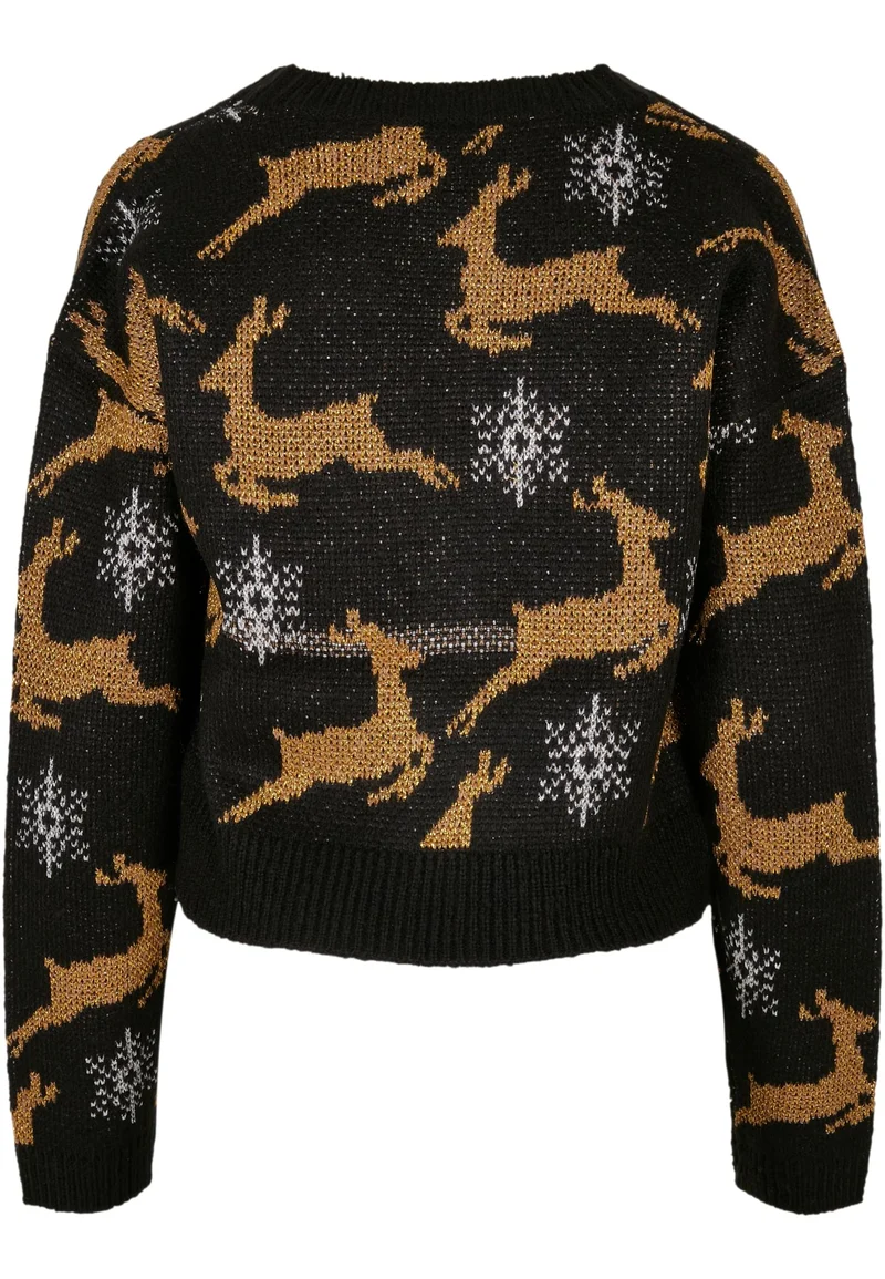 UC Short Oversized Christmas Cardigan