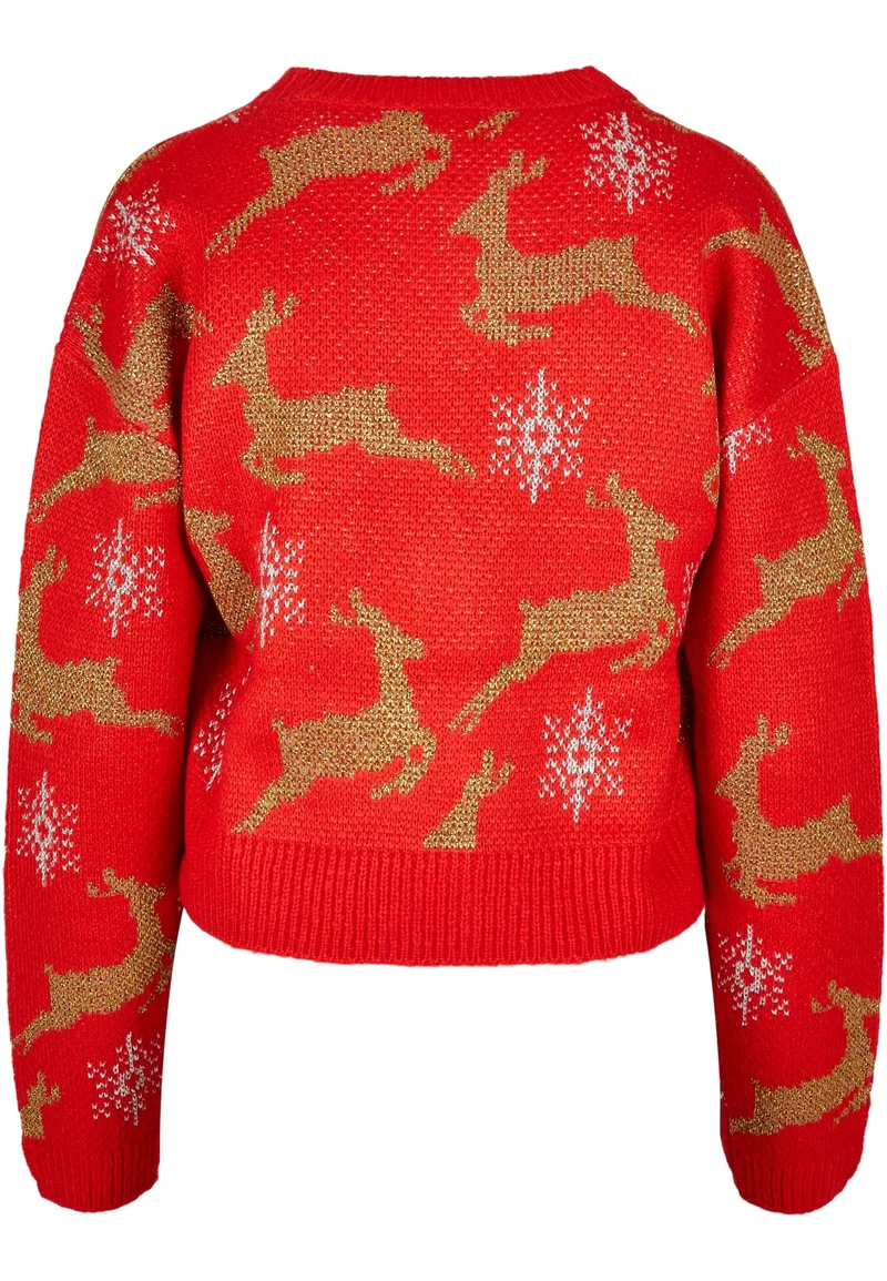 UC Short Oversized Christmas Cardigan