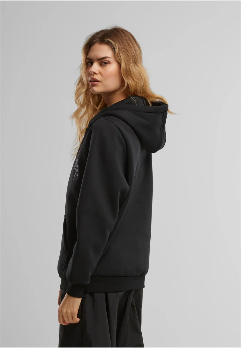 MT K Heart EMB Fluffy Hoody