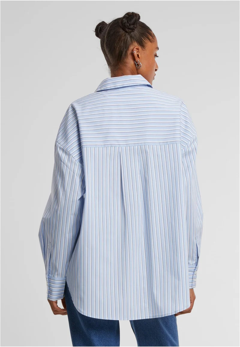 UC Oversized Striped Blouse