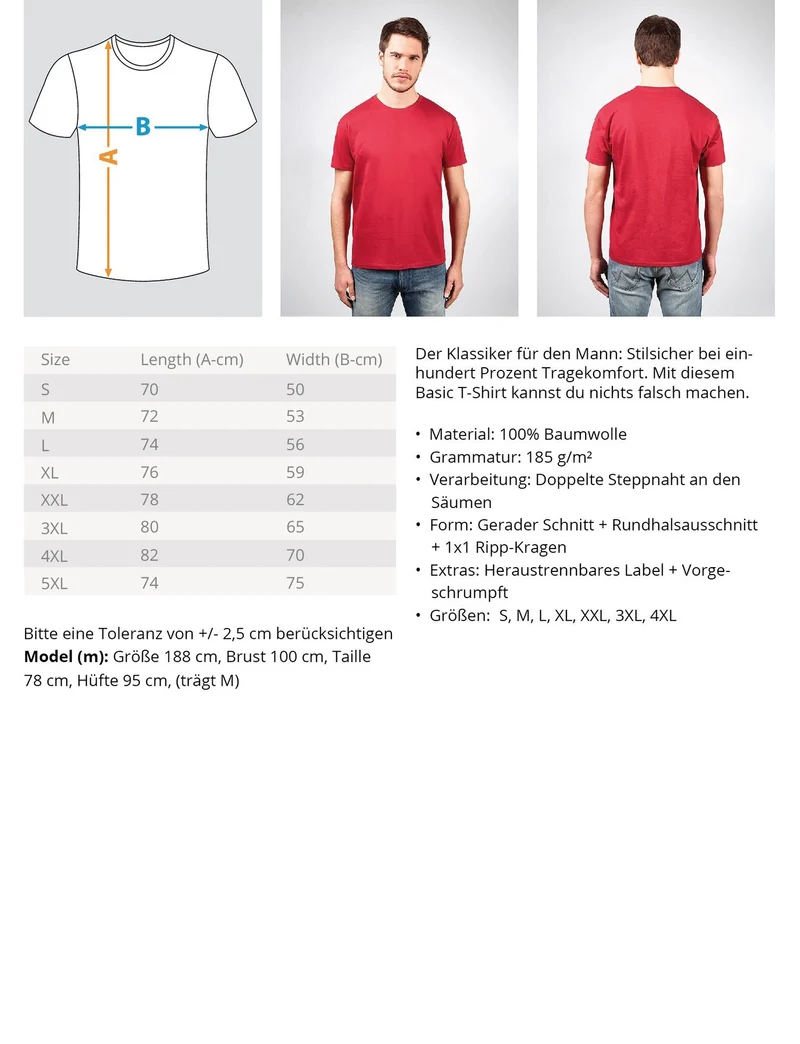 Männer Fashion Popeye T-Shirt Rundhals Unisex Streetwear 100% Baumwolle