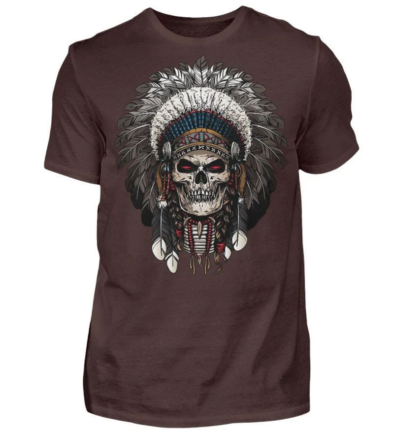 Fashion Herren Horror Skull 3D T-Shirt Rundhals Unisex Sommer Streetwear - Herren Shirt