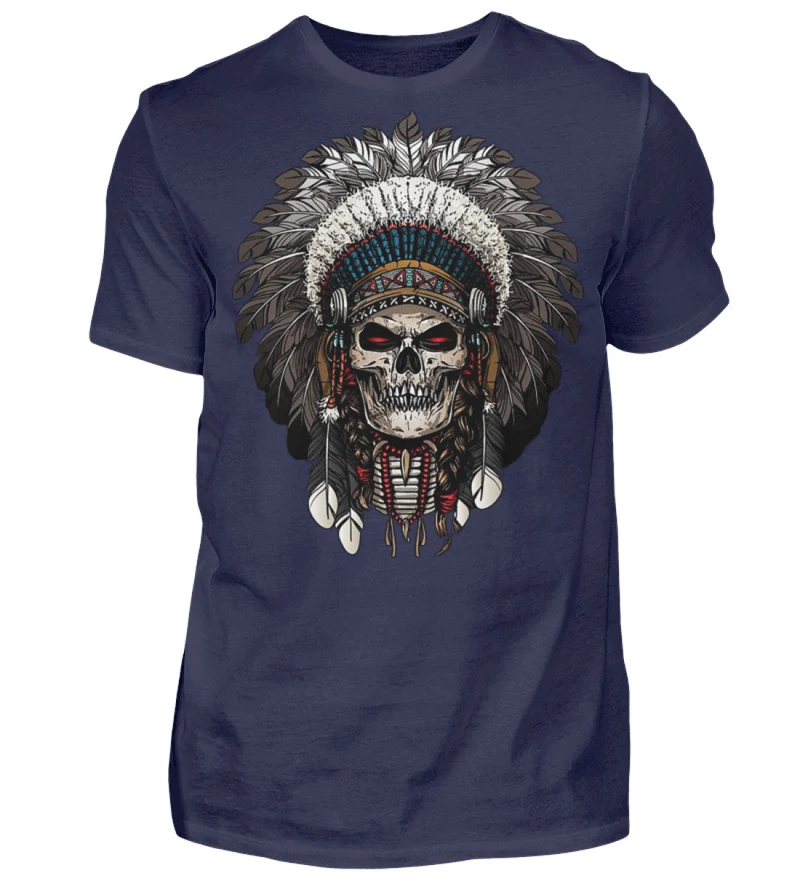 Fashion Herren Horror Skull 3D T-Shirt Rundhals Unisex Sommer Streetwear - Herren Shirt