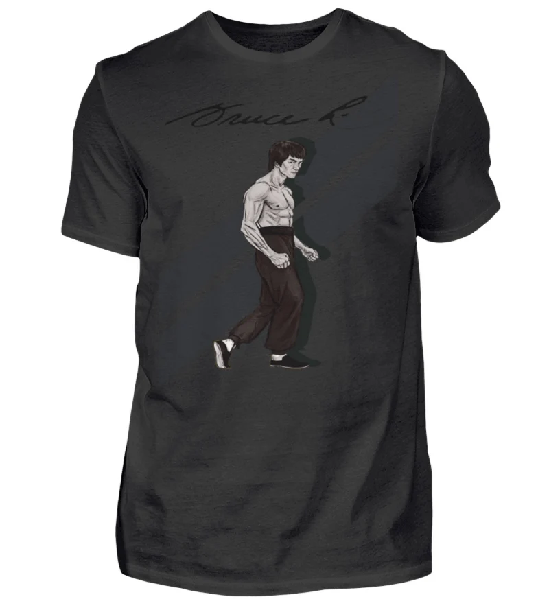 3D-T-Shirt Unisex Streetwear Fashion Kung Fu Super Star Bruce Lee