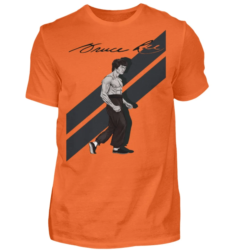 3D-T-Shirt Unisex Streetwear Fashion Kung Fu Super Star Bruce Lee