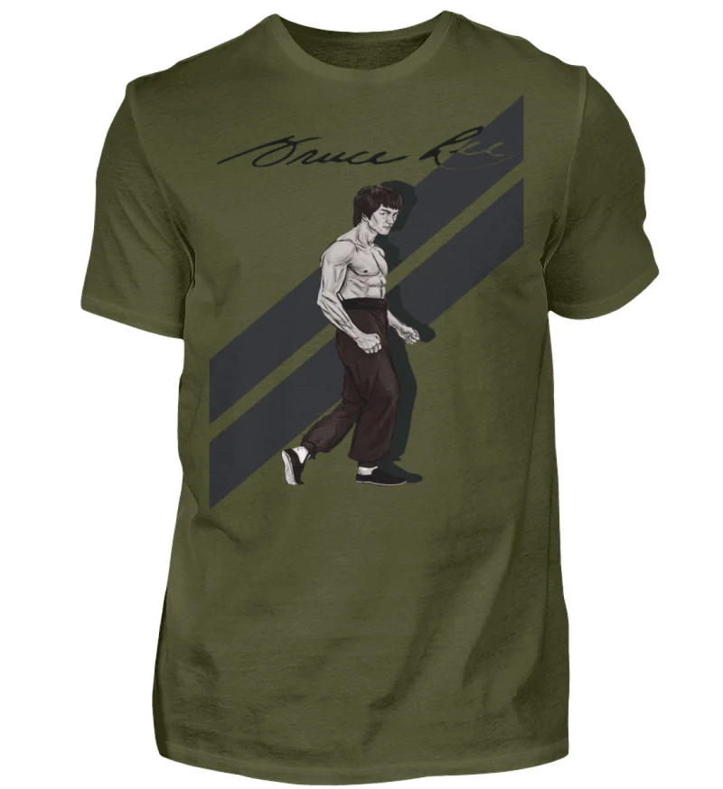 3D-T-Shirt Unisex Streetwear Fashion Kung Fu Super Star Bruce Lee