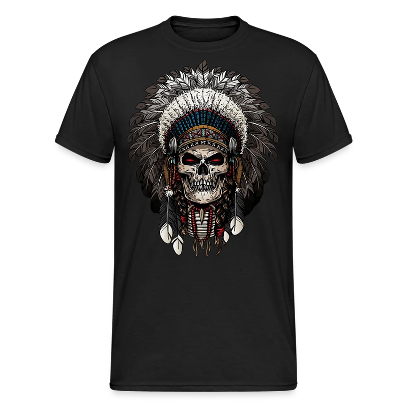 Fashion Herren Horror Skull 3D T-Shirt Rundhals Unisex Sommer Streetwear