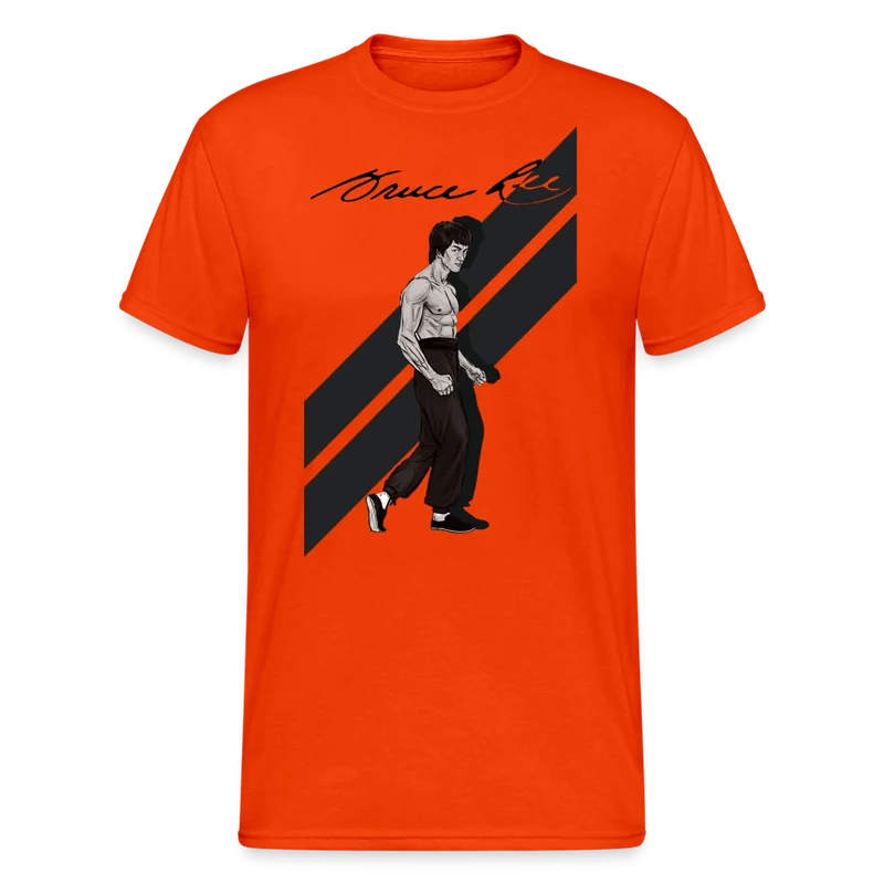 3D-T-Shirt Unisex Streetwear Fashion Kung Fu Super Star Bruce Lee