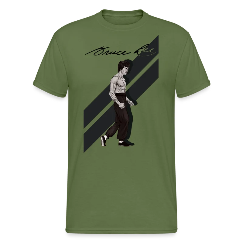 3D-T-Shirt Unisex Streetwear Fashion Kung Fu Super Star Bruce Lee