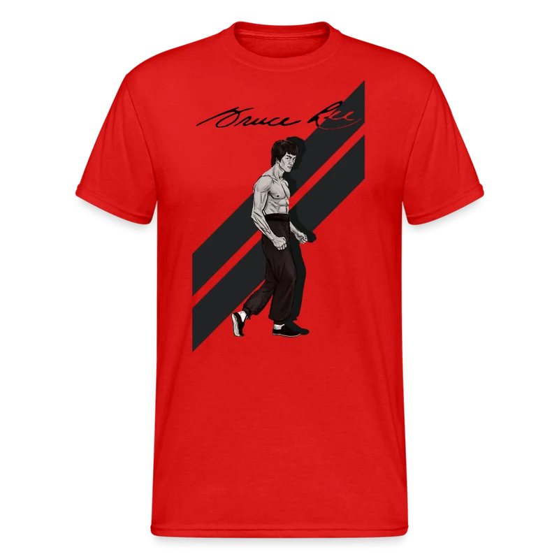 3D-T-Shirt Unisex Streetwear Fashion Kung Fu Super Star Bruce Lee