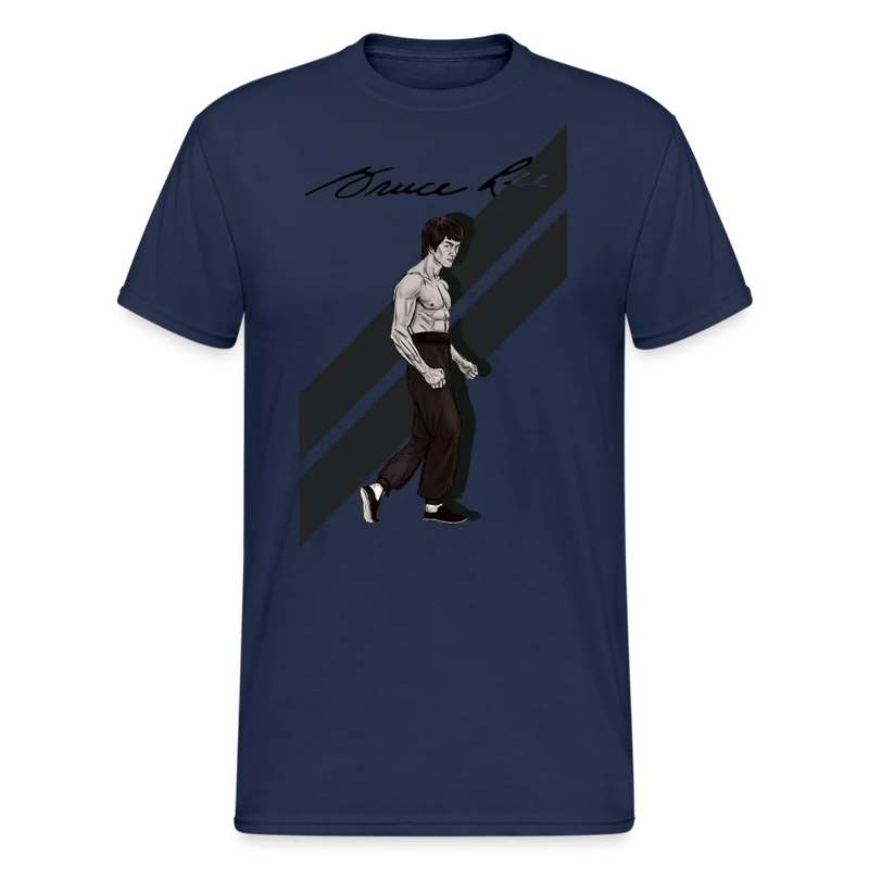 3D-T-Shirt Unisex Streetwear Fashion Kung Fu Super Star Bruce Lee