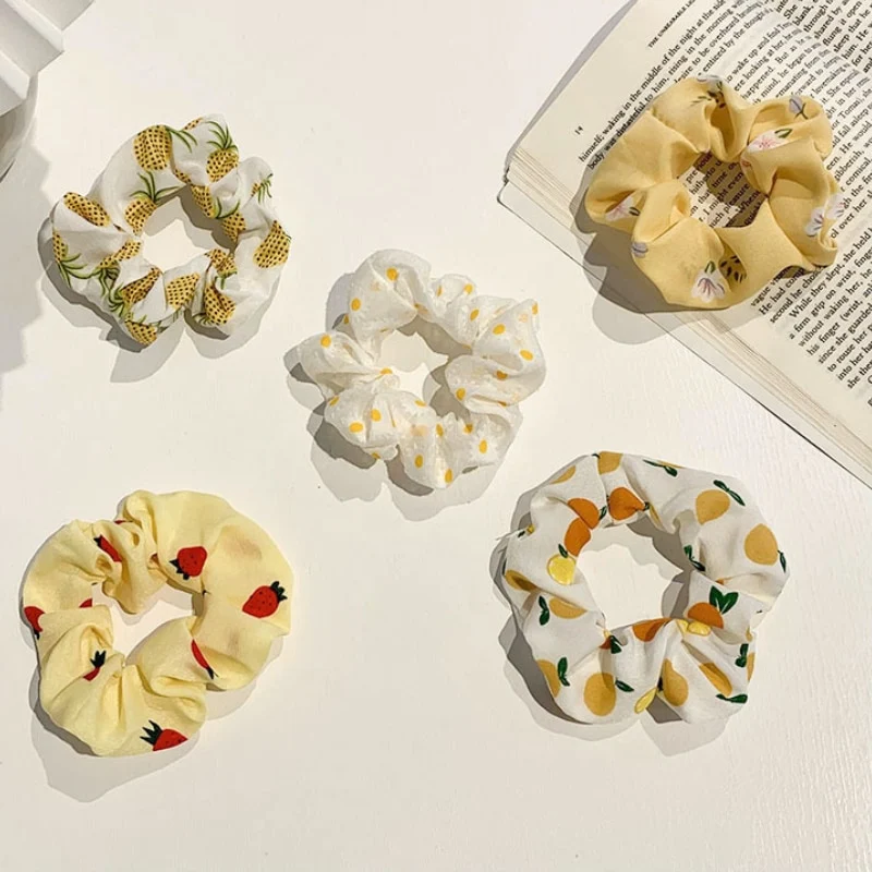 1/7 Stk/Set Haargummi Samt Haarband Zopfband Zopfgummi Velour XL Scrunchie Dick Matt