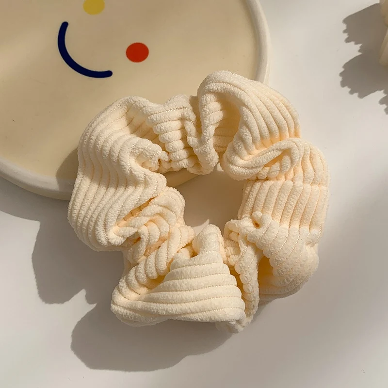 1/7 Stk/Set Haargummi Samt Haarband Zopfband Zopfgummi Velour XL Scrunchie Dick Matt