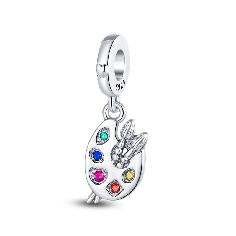 Charms Anhänger 925 Sterling Silber Charm Armband verschiedene Themen Damen Geschenk