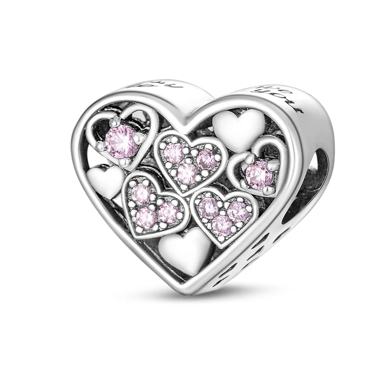 Charms Anhänger 925 Sterling Silber Charm Armband verschiedene Themen Damen Geschenk