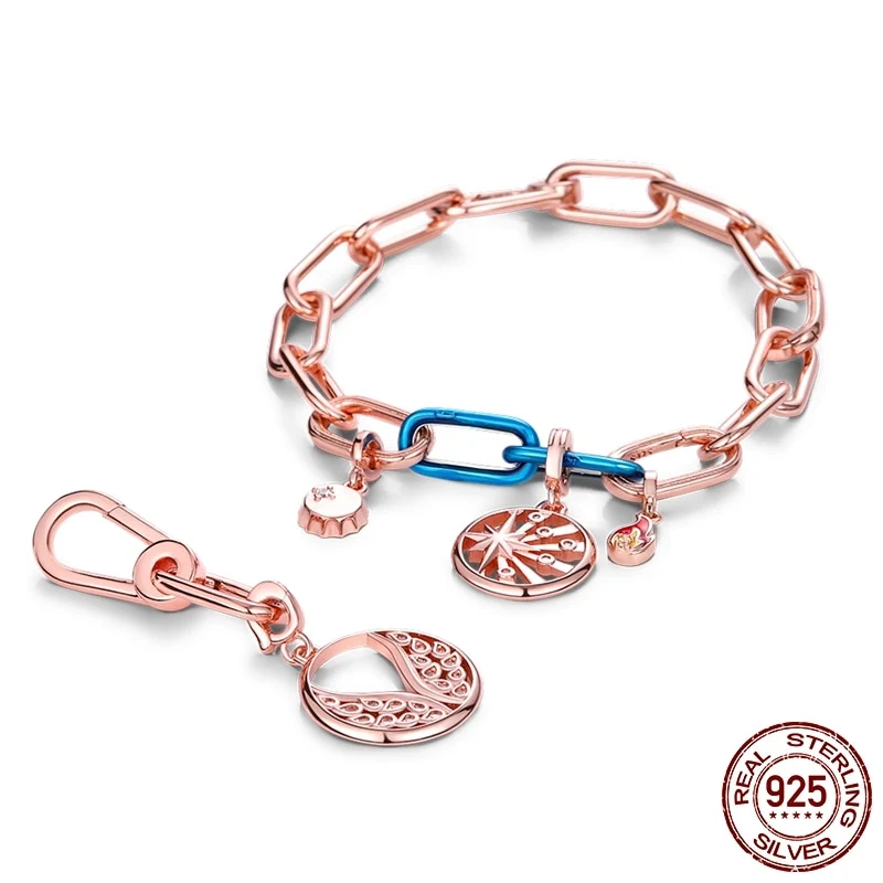 Bettelarmband Sammelarmband aus 925er Silber Charms Armband Damen