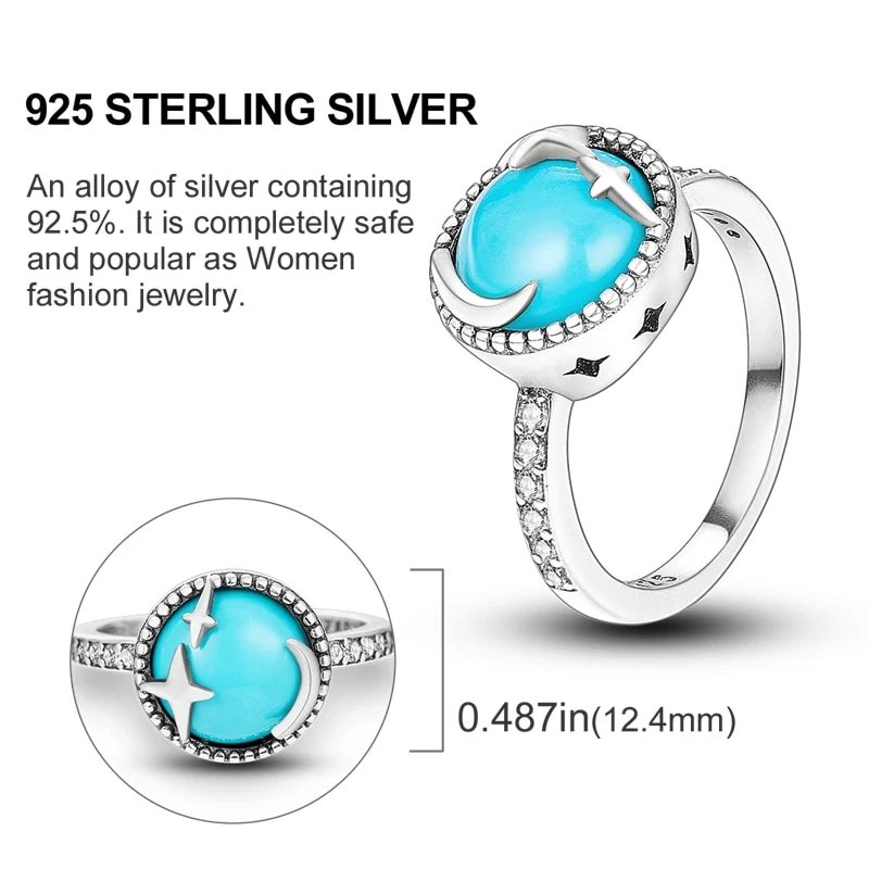 Massiv Sterling Silber 925 Ring filigran Fashion Damenring mit AAA Zirkonia