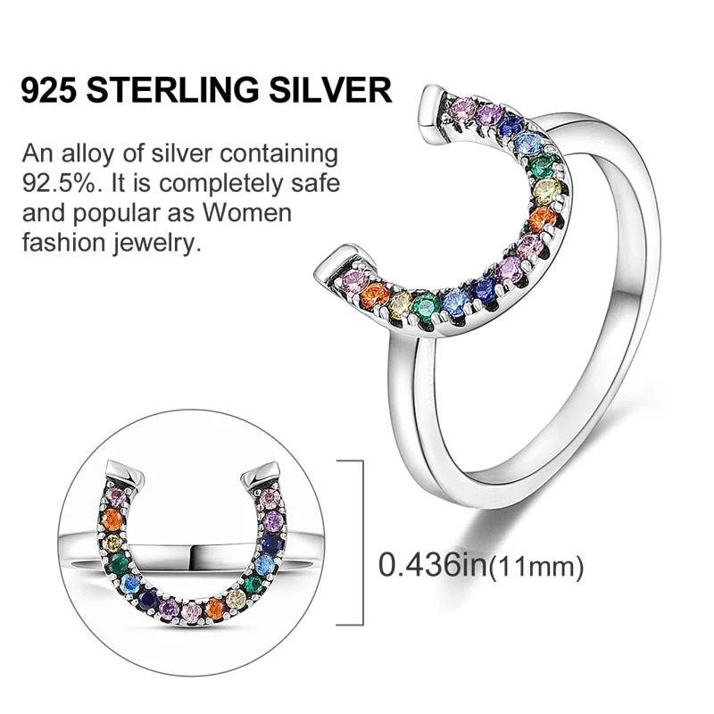 Massiv Sterling Silber 925 Ring filigran Fashion Damenring mit AAA Zirkonia