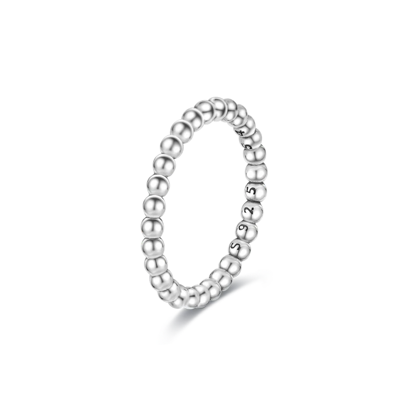 Massiv Sterling Silber 925 Ring filigran Fashion Damenring mit AAA Zirkonia