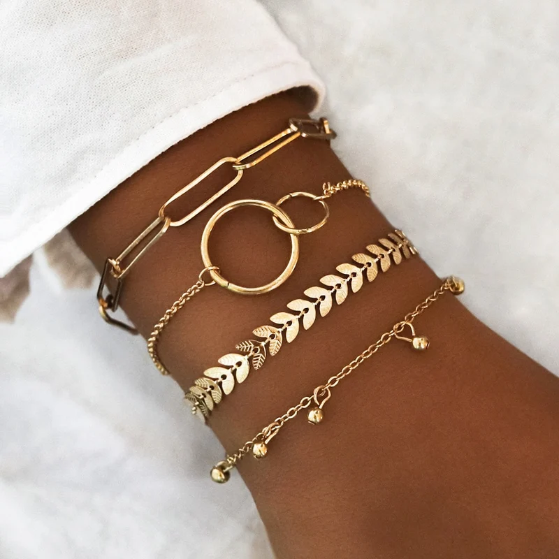 SET Armband Damen Freundschaftsarmband Yoga Bettelarmbänder Makramee