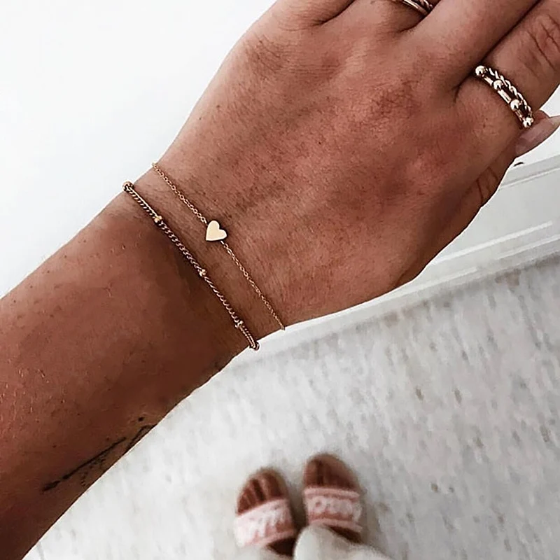 SET Armband Damen Freundschaftsarmband Yoga Bettelarmbänder Makramee