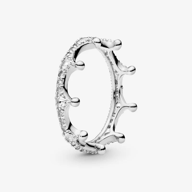Massiv Sterling Silber 925 Ring filigran Fashion Damenring mit 3A Zirkonia