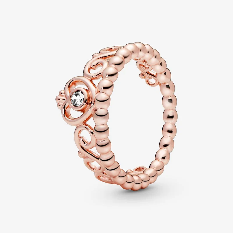Massiv Sterling Silber 925 Ring filigran Fashion Damenring mit 3A Zirkonia