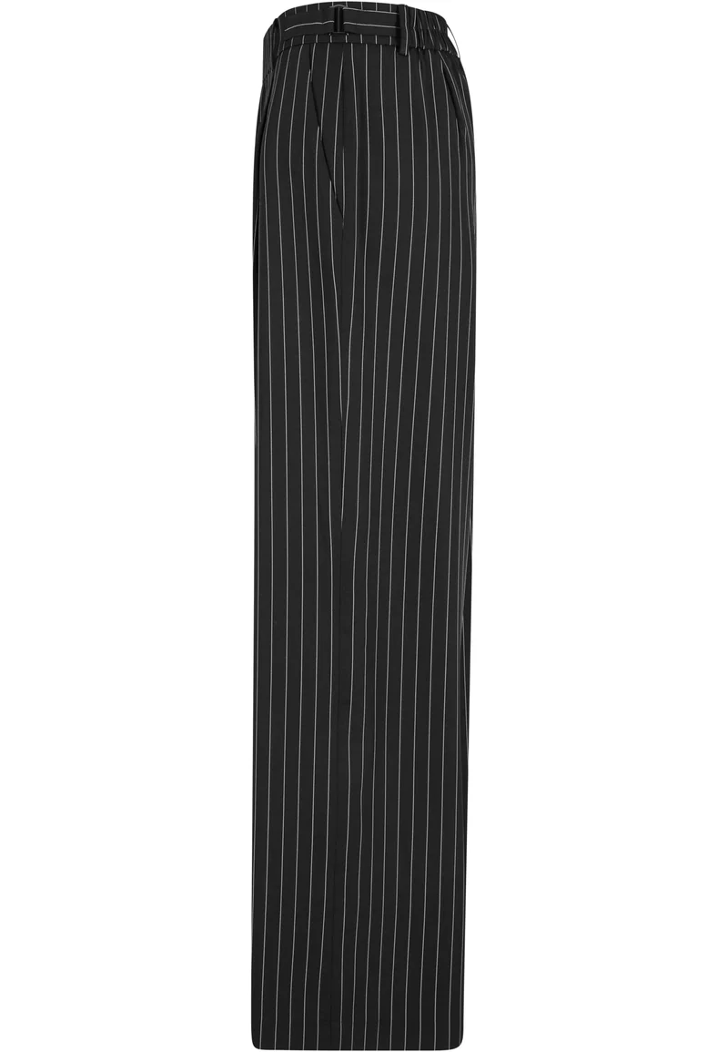 UC Pinstripe Wide Leg Trousers