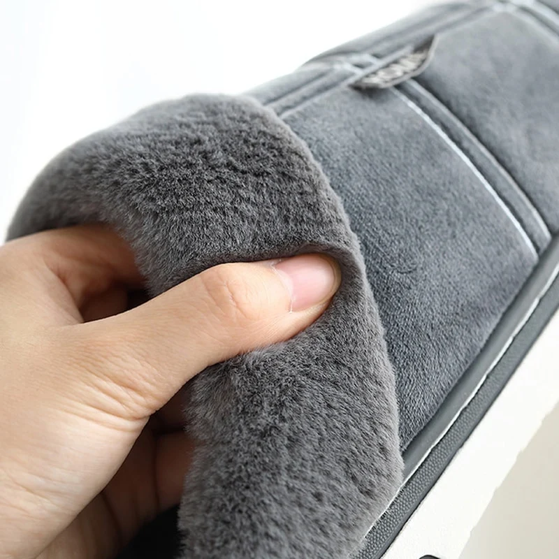 Herren Damen Hausschuhe Pantoffeln Winterschuhe Plüsch Samt Slippers Wärme gefüttert