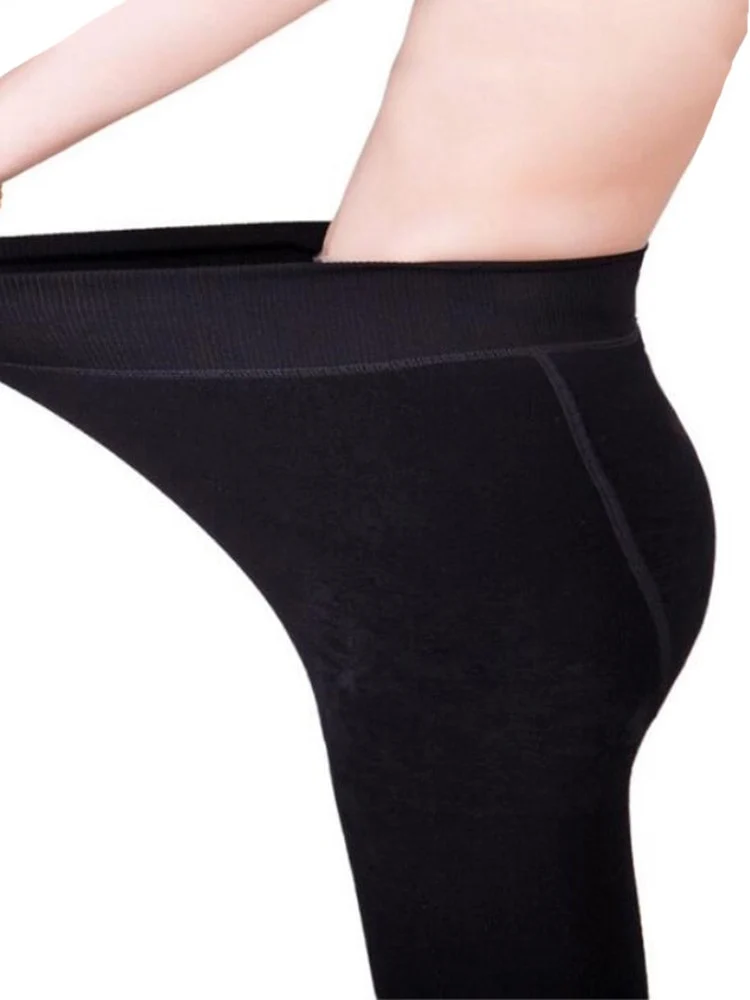 Winter Leggings Warm Thermo Hose Innenfleece Strumpfhose Frauen Blickdicht Hosen