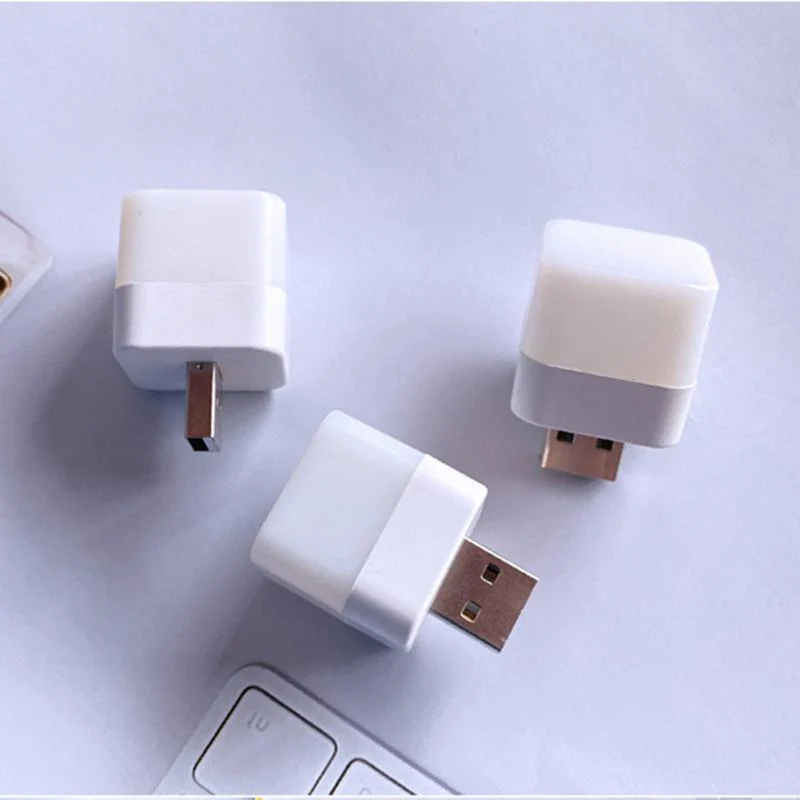 USB LED Nachtlicht Augenschutz Lampe Computer Nachtlampe Warmweiß