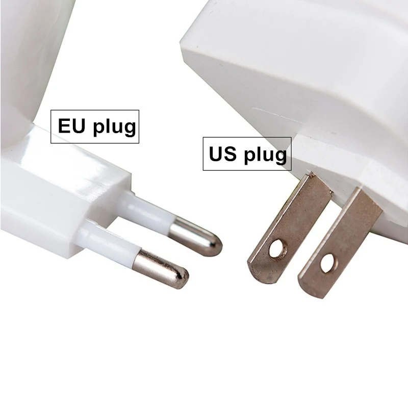 LED Nachtlicht 0.8W 230V Bewegungsmelder 5m 360° Infrarot Lampe Steckdosen Licht