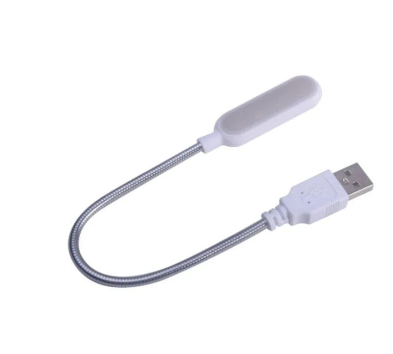 USB Flexible LED Nachtlampe Laptop Notebook Leselampe Power Bank Camping