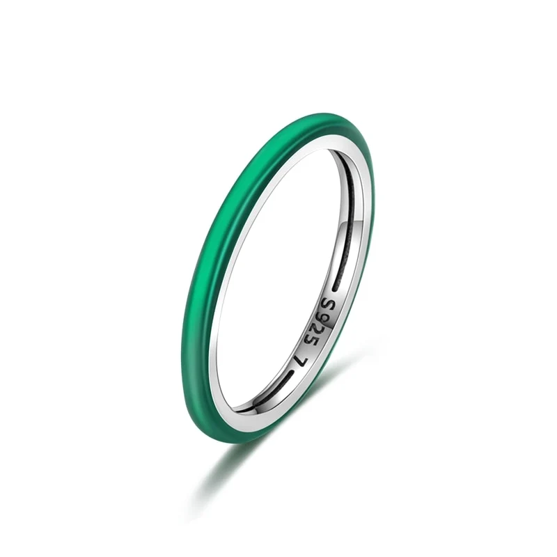 Massiv Sterling Silber 925er Ring filigran Fashion Damenring mit 3A Zirkonia